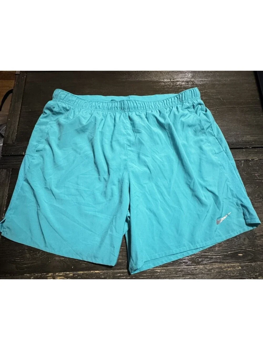 Nike Challenger Shorts Mens XXL 2XL Dri-FIT 7” Running Dusty Cactus Lined